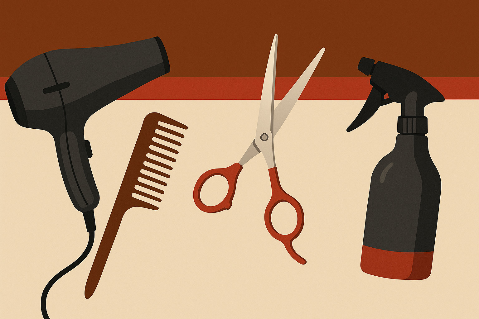 Tatjana's Hairstyles website preview